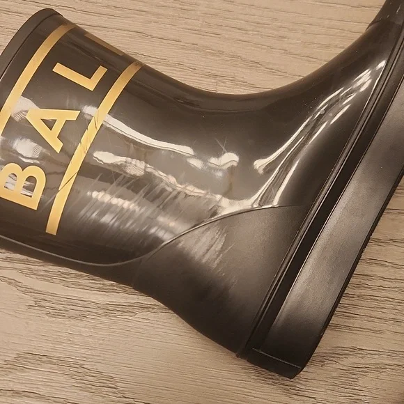 Balmain Girls Logo Motif Rain Boots Size 33 EU, 2 Kids US - Picture 6 of 9
